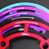104BCD Bicycle Crankset Protective Cover Impact Resistant Light Weight Fit 32-42T Sprocket for Mountain Biking