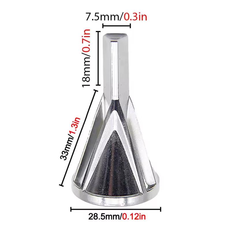 1PC Deburring External Chamfer Tool Stainless Steel Remove Burr Drill Bit for Grinding Angle Trimming Metal Deburr Screw Repair