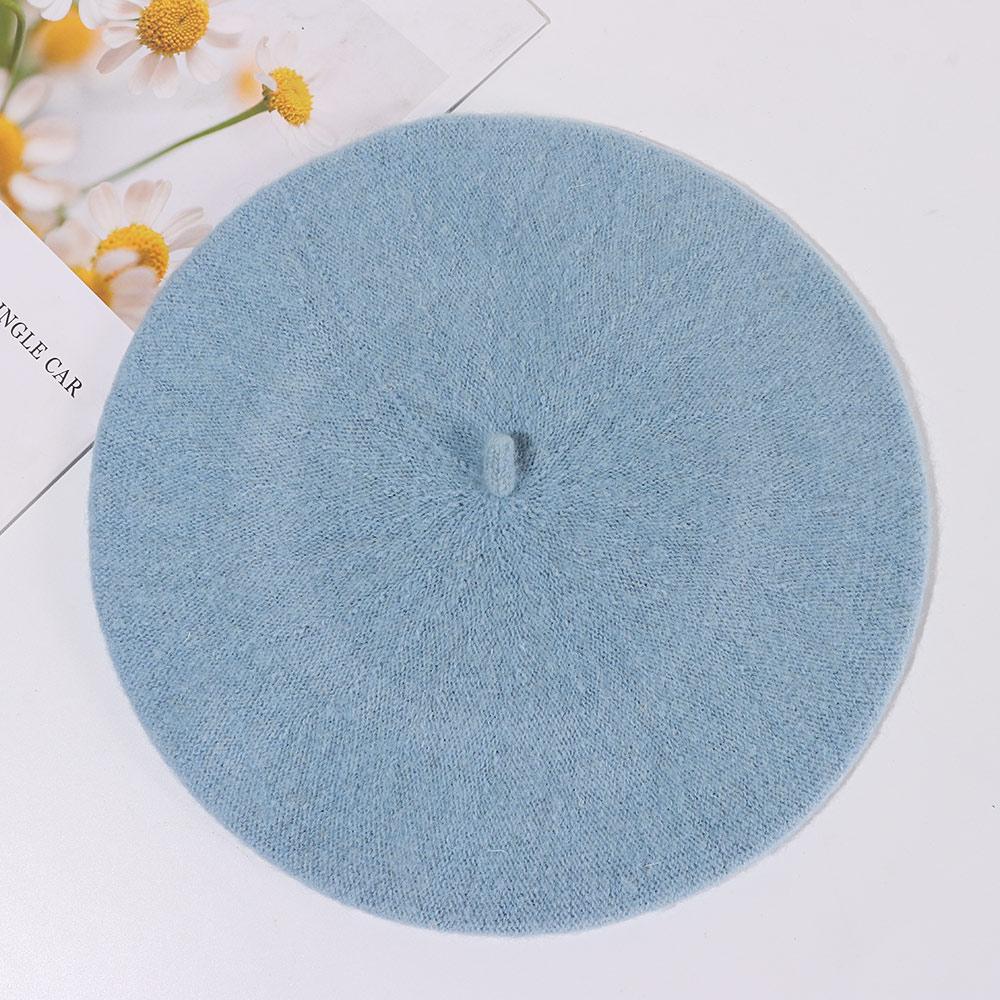 Wool Beret Hats For Women Flat Cap Hat Felt Berets Women Winter French Hat Girls Solid Color Fashion Autumn Winter Beret Hat