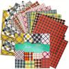 1 Set Scrapbook Paper Card Making Paper Pad Vintage Journaling Supplies Single-Side Printing for Decorative