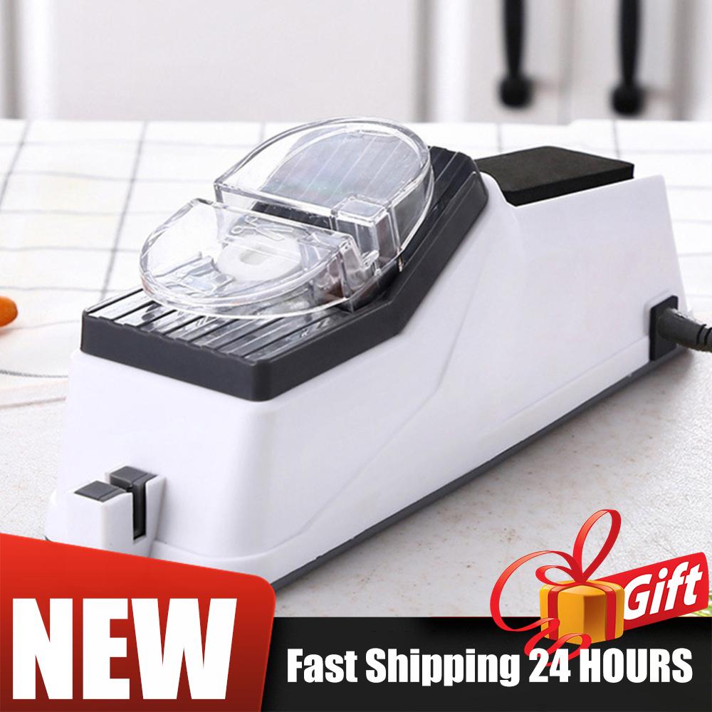 Kitchen Electric Knife Sharpener Multifunctional Automatic Professional Electric Knife Sharpener Kitchen Knives Accessories