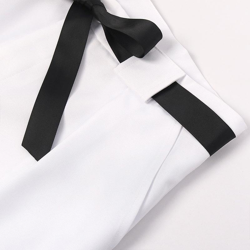 Anime Jujutsu Kaisen Fushiguro Toji Cosplay-kostyme Voksen unisex kortermede toppbukser dress Halloween Uniform Party