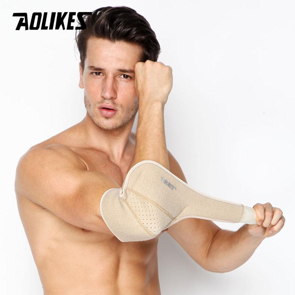 Elbow Brace Reversible Support Wrap for Joint Arthritis Pain Relief Tendonitis Sports Injury Recovery