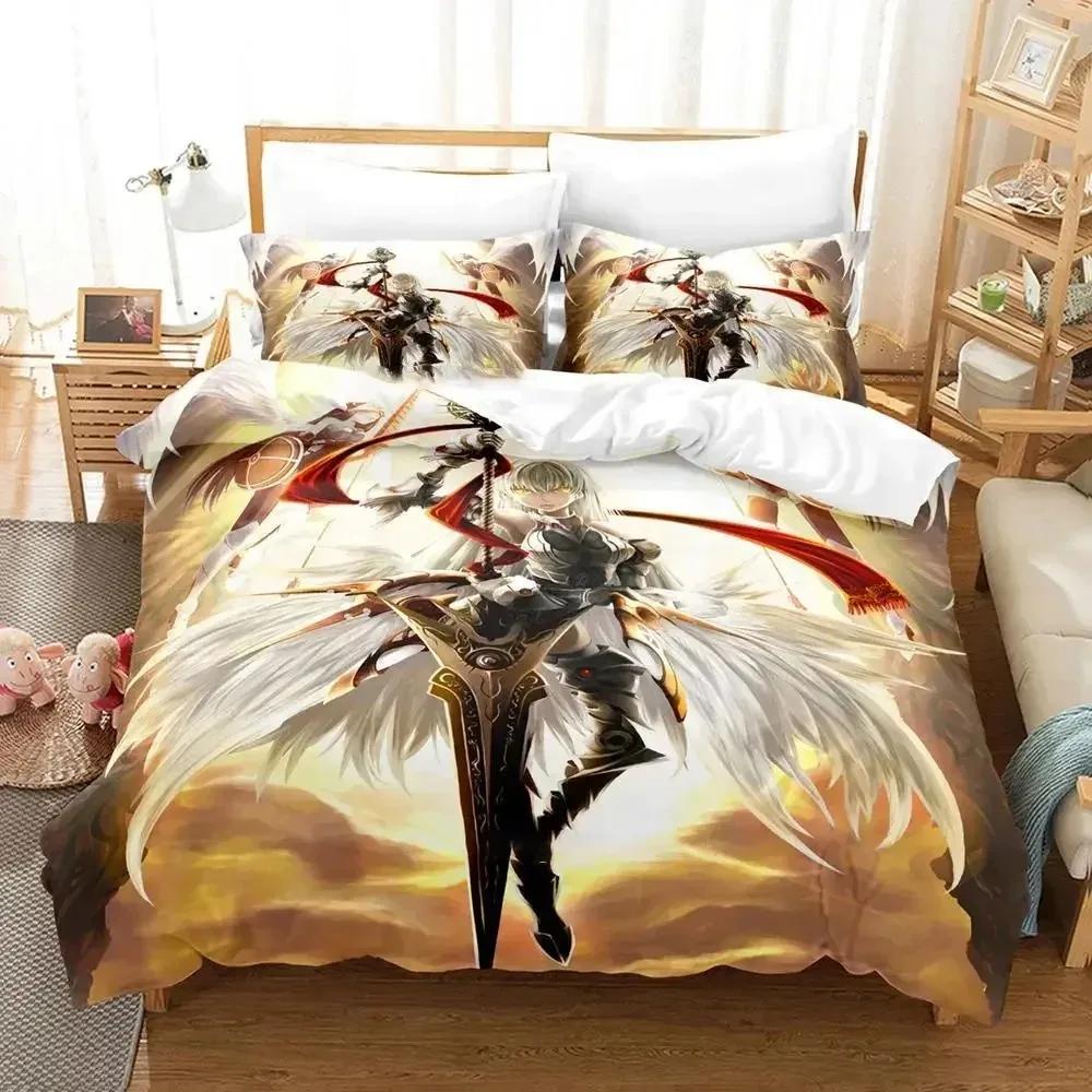 Anime Lord Of Vermillion Bedding Set Boys Girls Twin Queen Size Duvet Cover Pillowcase Bed Kids AdultHome Textile