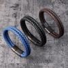Men's Retro Leather Bracelet - Versatile, Simple, Woven Fashion Accessory