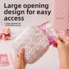 New Square Sanitary Napkin Storage Bag Large Capacity Portable Mini Coin Purse Multifunctional Cosmetic Bag