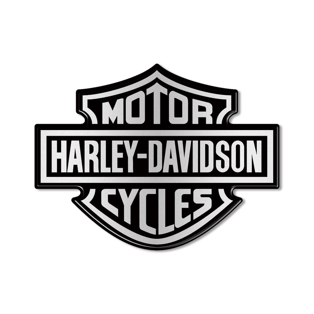 Labelbike 3D Resin Sticker for Motorcycle Tank Logo Coat HARLEY DAVIDSON - 9,5x7 Cm