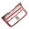 ABS Carbon Fiber For BMW 5 Series G60 2026-2026 Car Armrest Box Air Outlet Rear Anti-kick Cover Car Interior Accessory