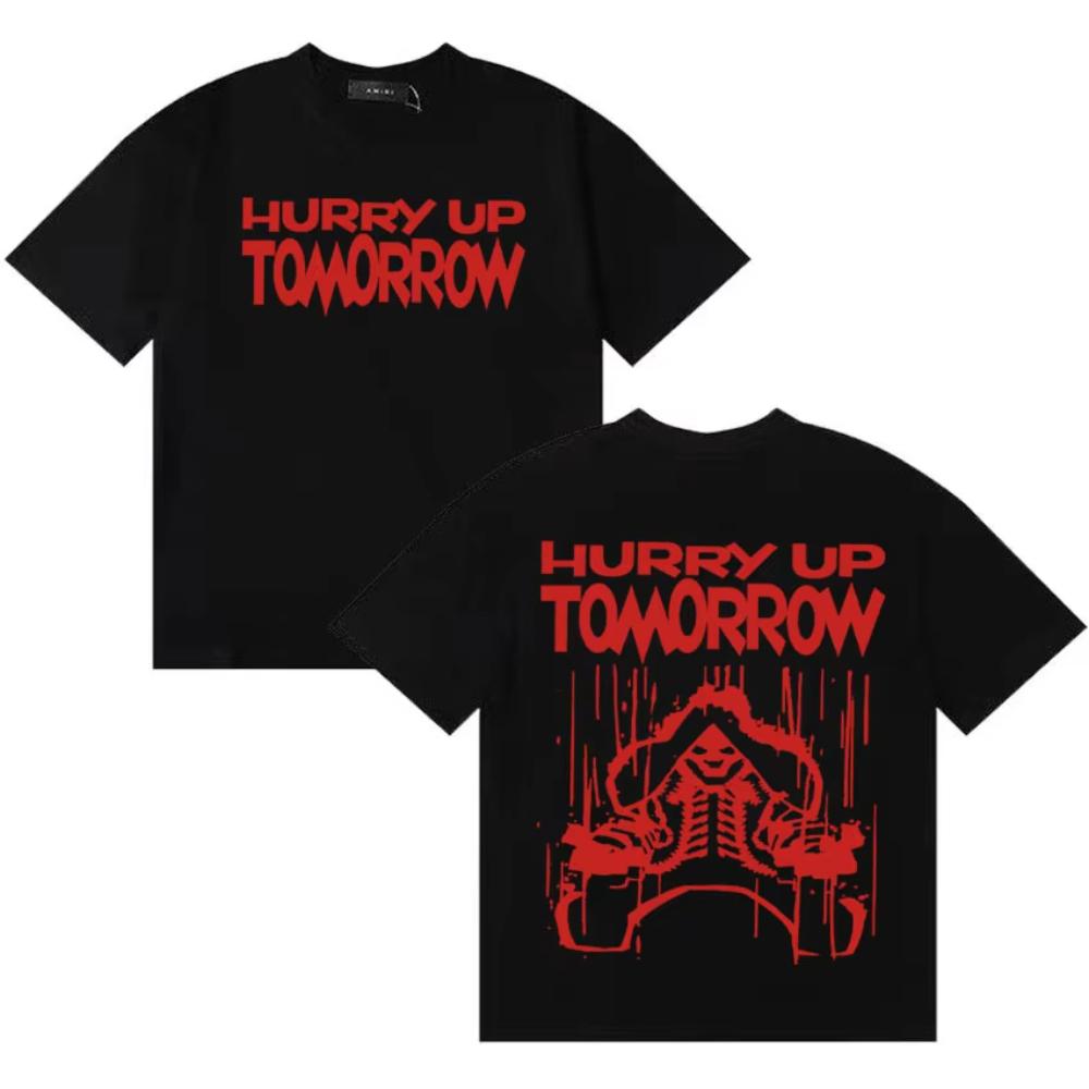 

The Weeknd Hurry Up Tomorrow Music Fans Tee Shirt Casual Cozy Tshirt Unisexs Clothing Fashion Oversized Loose T Shirts Streetwear S