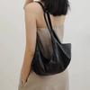 Luxury Soft Women Shoulder Bag PU Leather Designer Handbag and Purses Half Mo Croissant Bags for Women 2026 New Shopper Clutch