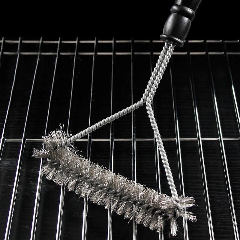 1PC Kitchen Accessories Barbecue Grill Cleaning Brush BBQ Clean Accessories Tool Non-stick Powerful Grilling Barbecue Brushes