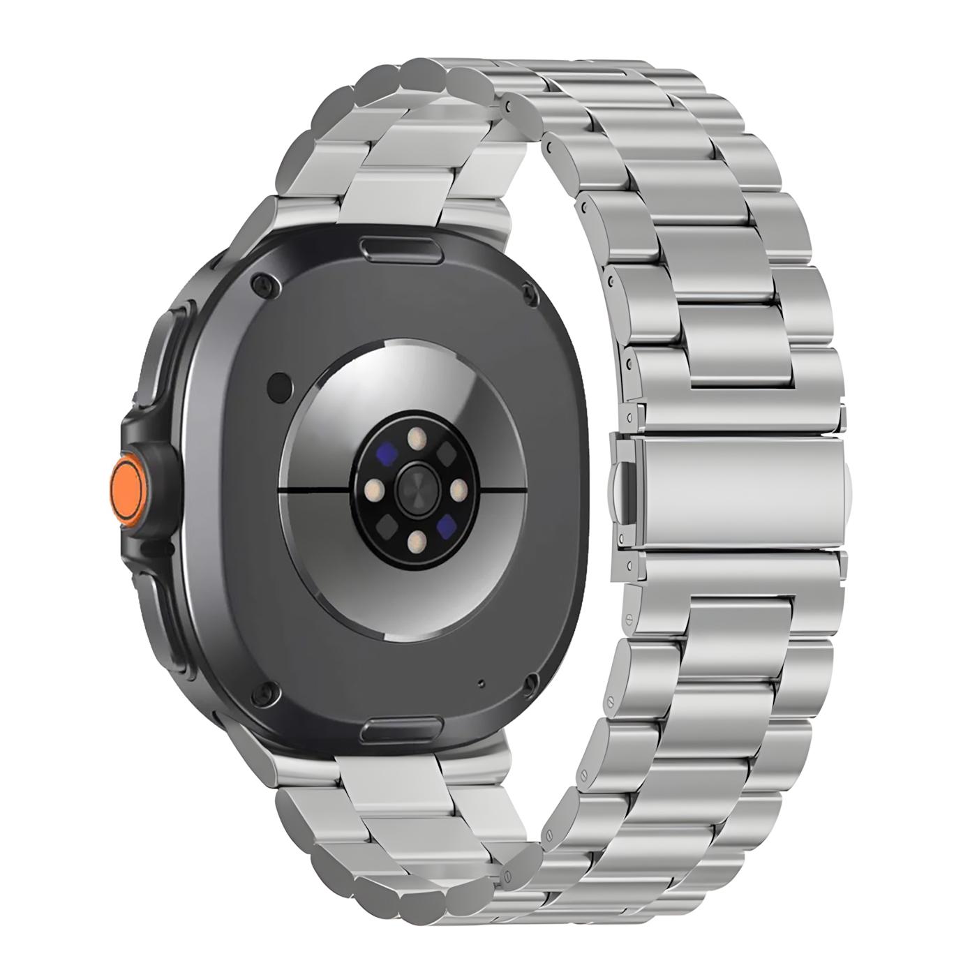 

No Gaps Stainless Steel Strap For Samsung Galaxy Watch 8 Classic 46mm Link Bracelet For Samsung Watch8 44mm 40mm Metal Band For Galaxy Watch 8