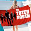 Die Toten Hosen Rock BAND Mikrofaser Strandtuch Saugfähig Schnelltrocknend Weich Yoga Schwimmen Resort Bergsteigen Handtuch