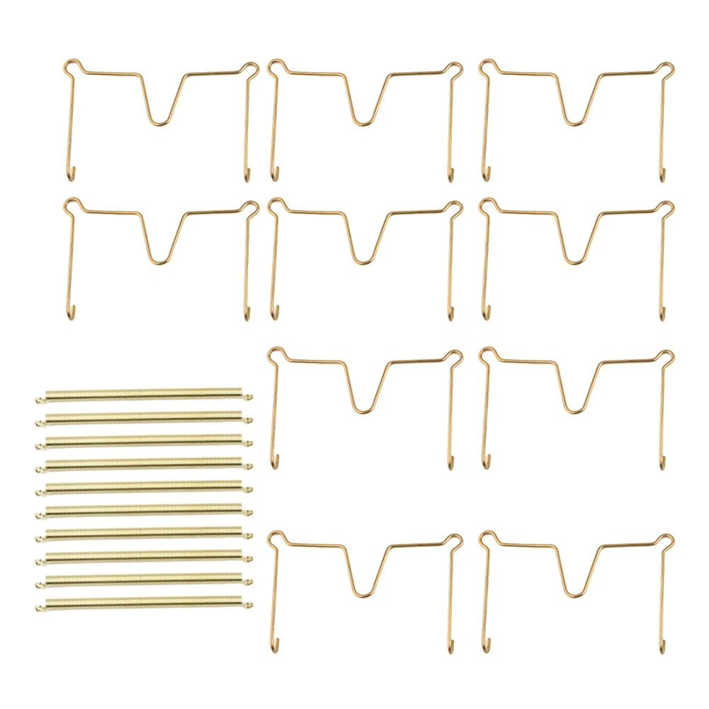 Sturdy Wall Display Invisible Dish Hanger Adjustable Plate Holder Set of 1/5