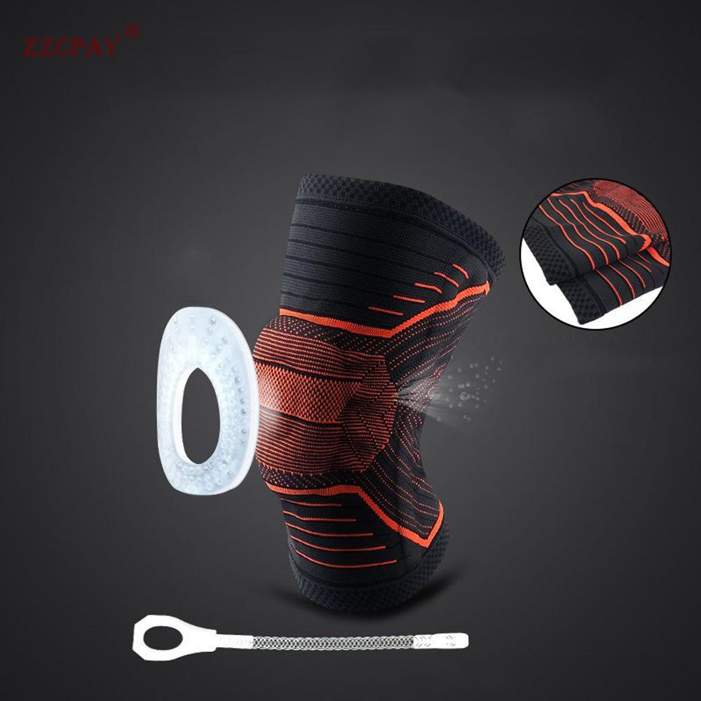 1 PCS Sports Knee Pad Support Running Jogging Sports Brace Volleyball Basketball  Guard Strap Knee Pads Cycling Kneepads