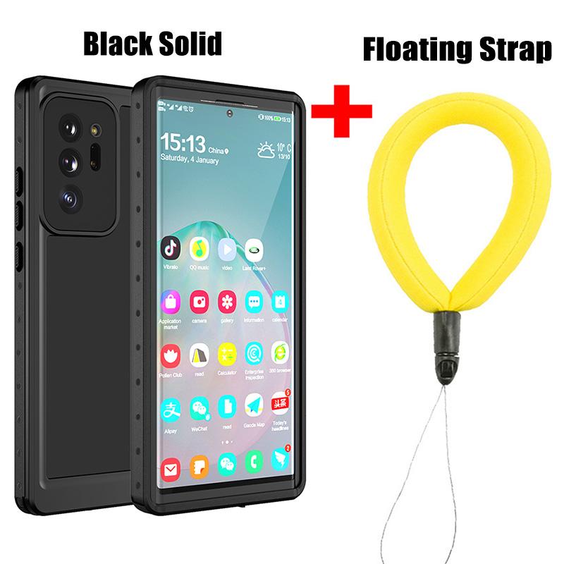 Diving Swimming IP68 Waterproof Case For Samsung Galaxy S23 S22 S21 Ultra S20 FE Plus S10 S9 S8 Note 20 Ultra Note10 Solid Cover