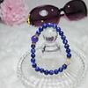 Original Natural Lapis Lazuli & White Crystal Chinese Style Bracelet - Elegant Gift for Besties