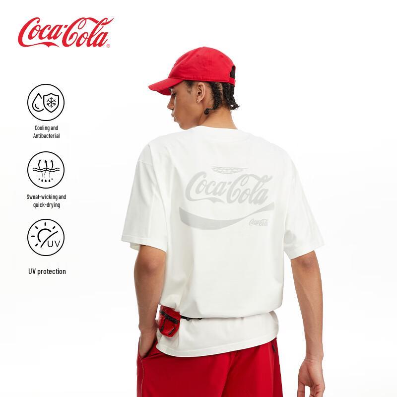 Унисекс футболка с коротким рукавом и логотипом Coca-Cola M