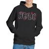 AC/DC Mens Roses Logo Hoodie