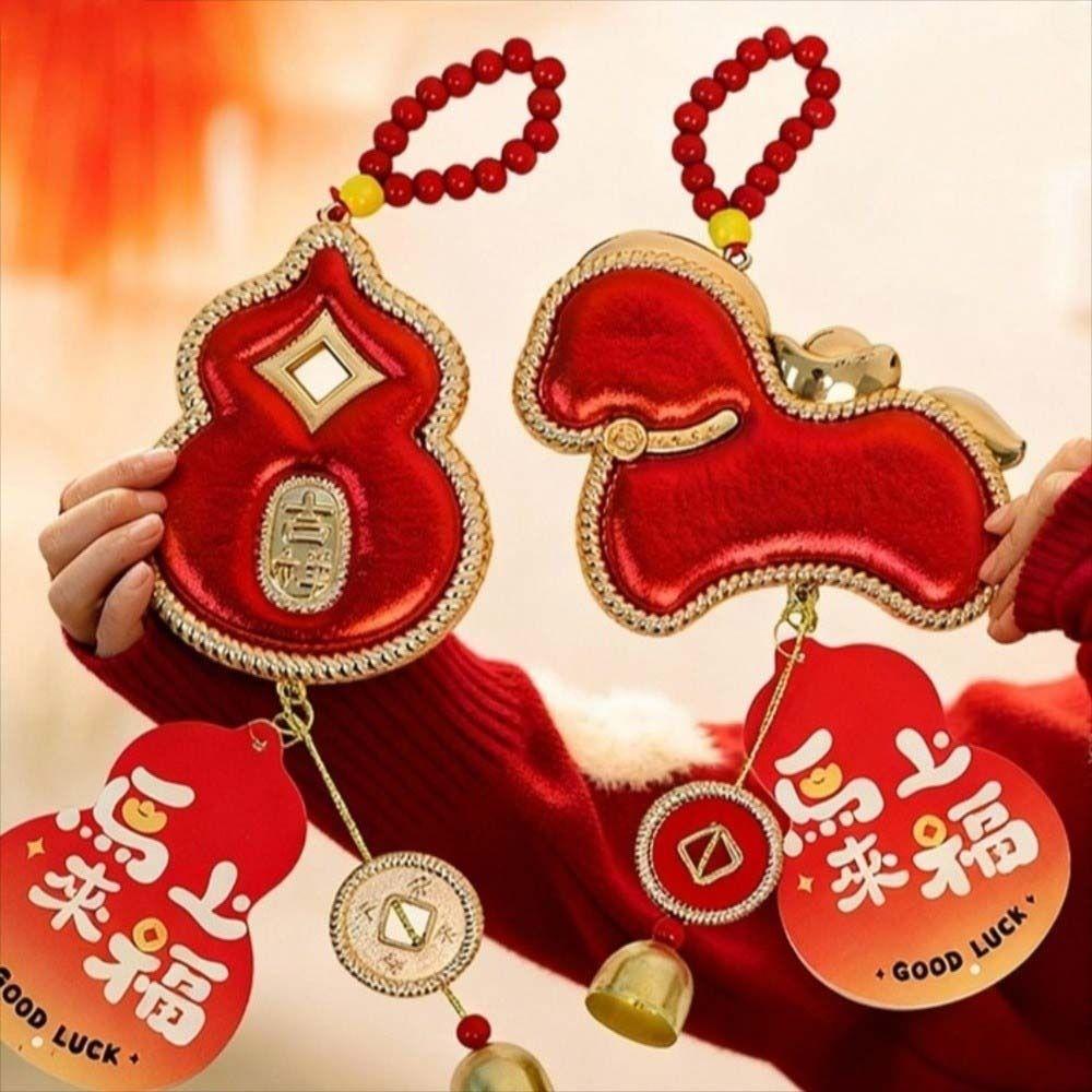 Horse Chinese New Year Decoration Gourd Shape Traditional Design Spring Festival Pendants Zodiac Widely Use