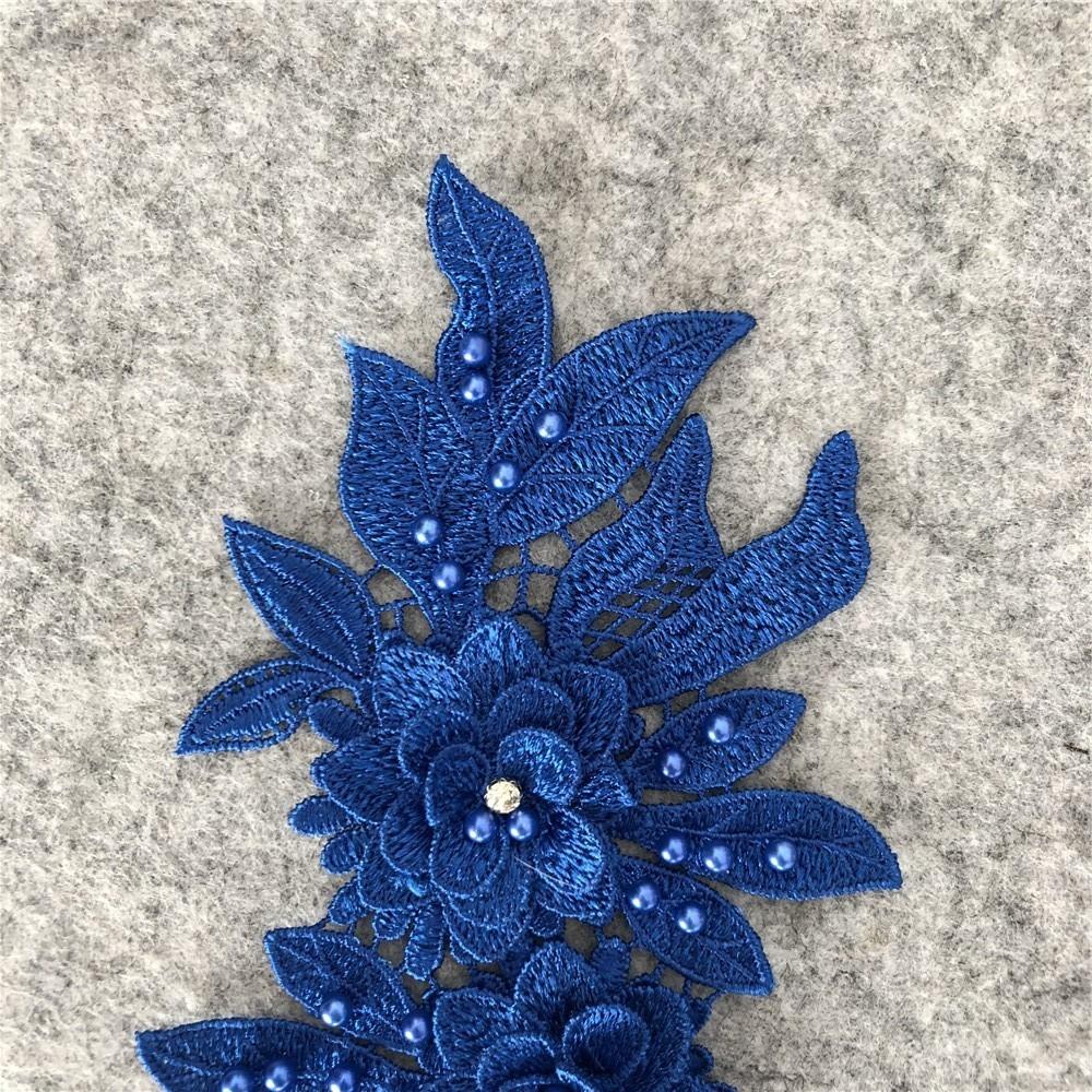 Gorgeous Embroidery Patch Hollow Clothes Patches Fabric Sticker Clothing Applique  Women Clothes