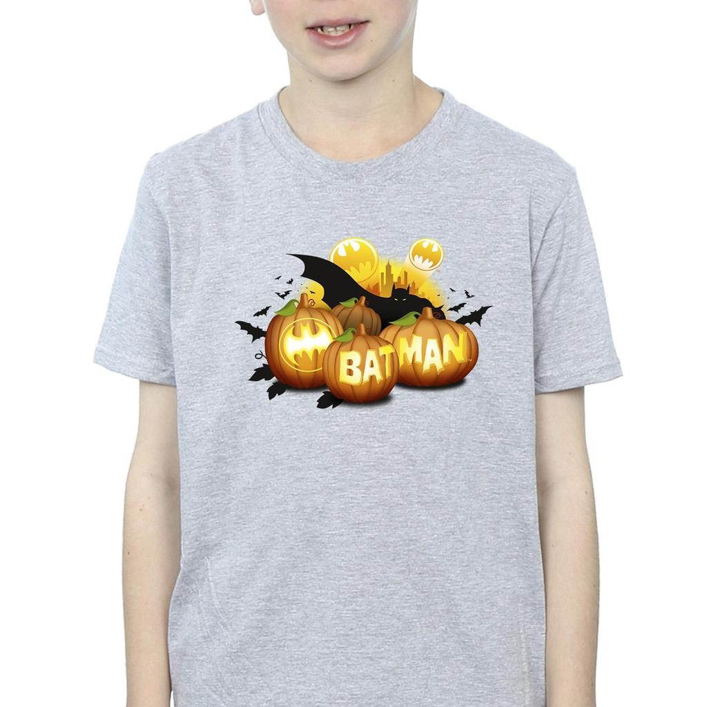 DC Comics Jungen Batman Kürbisse T-Shirt