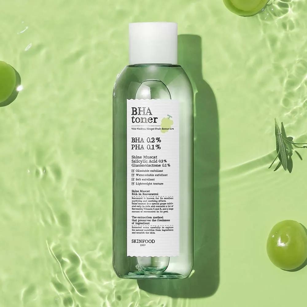 [Oily Skin Texture Care] Shine Muscat BHA Toner 200ml