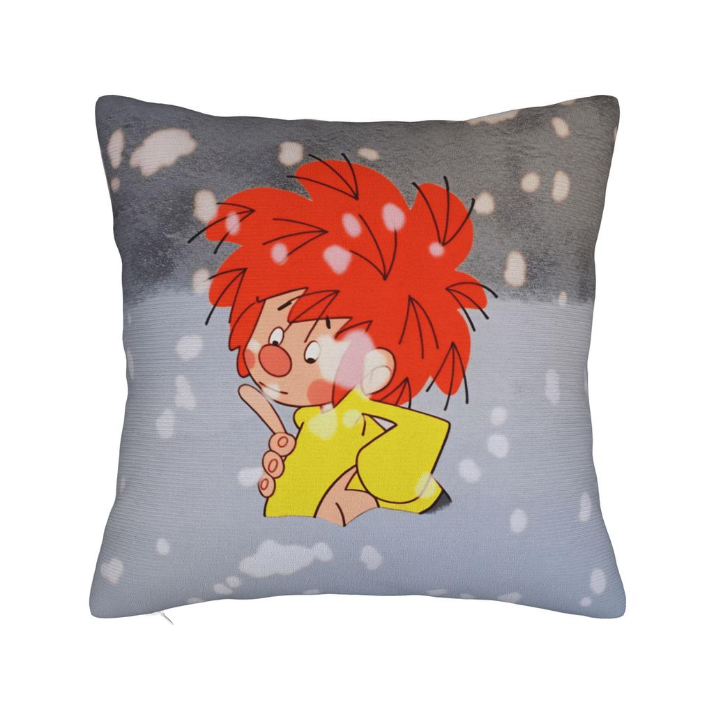 Federa Cuscino P-Pumuckl Federa Comoda per Divano Camera da Letto Decorazione Casa Federe Vintage
