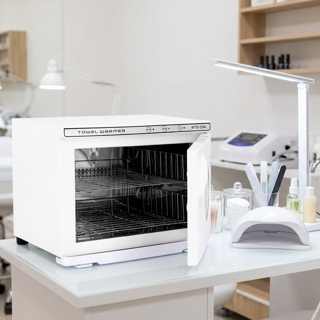 Towel Warmer 25L 225A With Door and Window Beauty Salon Hairdressing Barber Massage Spa