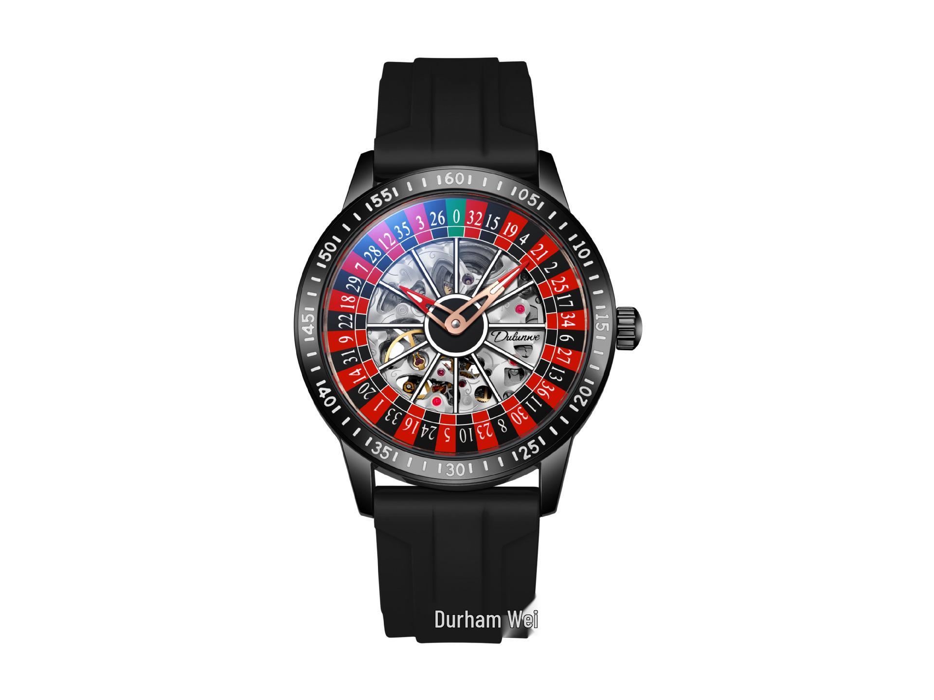 

Popular Durenway Men s Automatic Roulette Turntable Watch – Waterproof, Luminous, Fashionable.