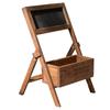 1set Wooden Flower Rack Creativity Plants Shelf Indoor Estantes Para Plantas Outdoor Flower Slot Balcony Decoration 23x24x35cm