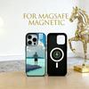 Alone by the Sea Phone Case For iPhone17,16,15,14,13,12,11 Plus,Pro Magnetic with Magsafe Wireless Charging