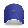 Dachshund Heartbeat Baseball Cap Polyester Adjustable Dog Lover Gift Casual Sporty Hat