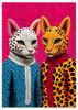 Poster Portrait Cats