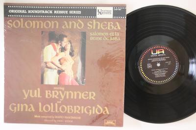 LP Record OST, MARIO NASCIMBENE - Solomon And Sheba UASF5051 UNITED ARTISTS France Soundtracks & Musicals Used