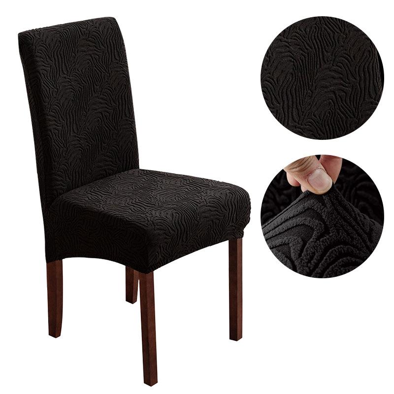 Leopard Print Mid-Back Chair Cover, All-Season Stretch Slipcover, Home Dining Chair Protector