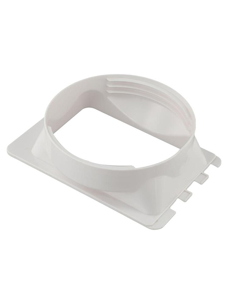 197*130*150mm Connector Duct Adapter Duct Adapter ABS Material Efficient Ventilation Gray Portable Easy To Install