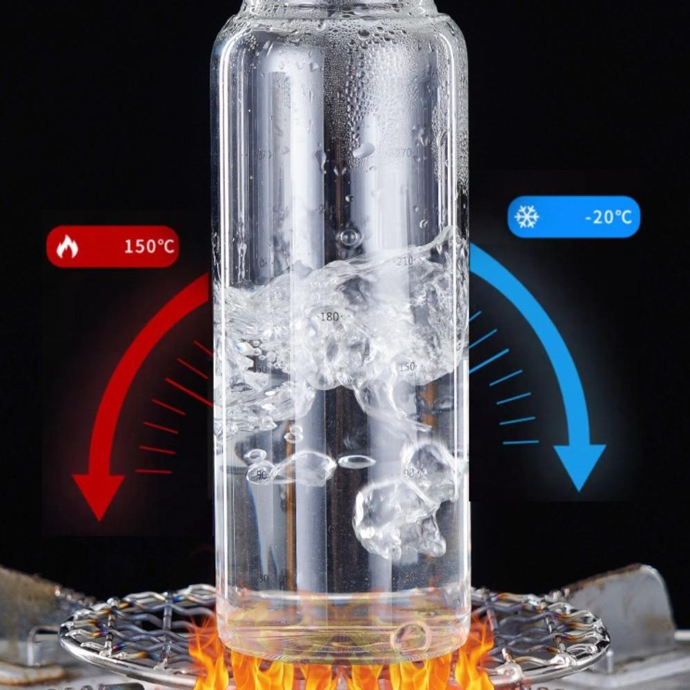 300/500ml Sauce Bottle Sealed Seasoning Container Glass Oil Bottle  BBQ