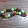Christmas Ball Colored String Pendant For Party Holiday Celebrations Decoration