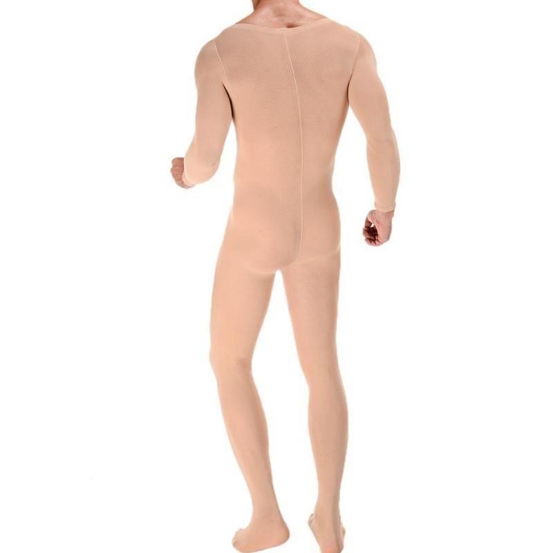 Transparent Long Sleeve Teddies Bodysuits Underwear for Men Erotic Plus Size Body Suit Men Underwear Body Stocking