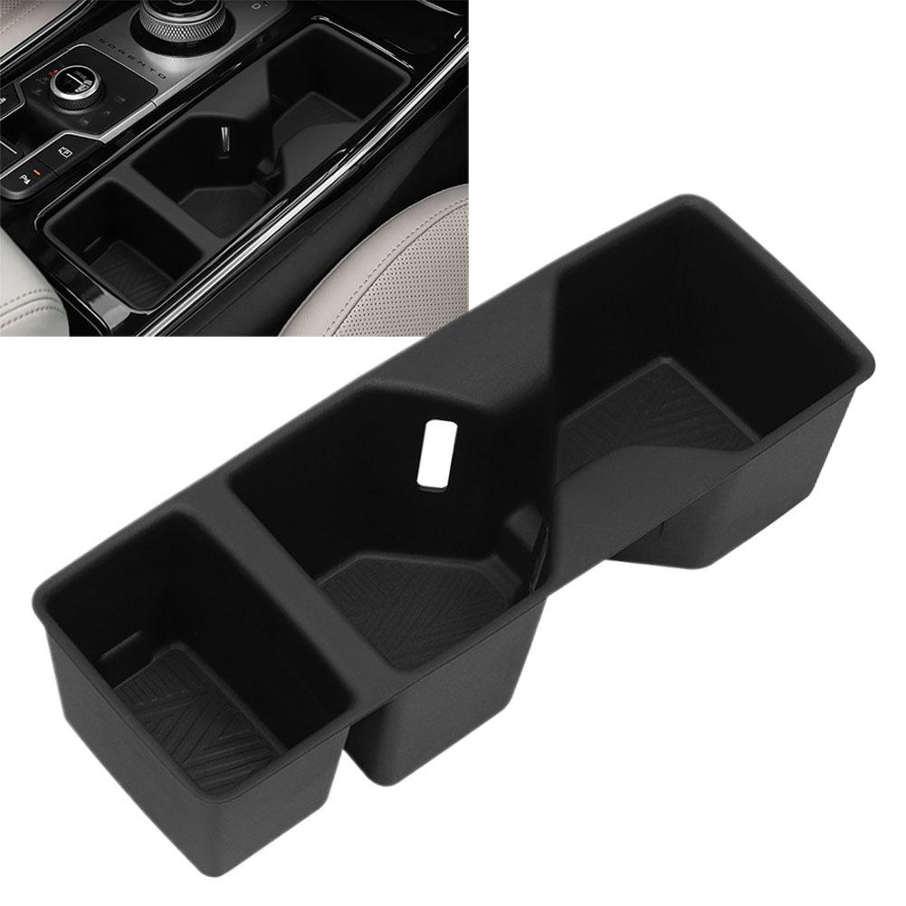 For Kia Sorento 2025-2025 Center Console Seat Water Cup Holder Shock Absorber Sleeve Storage Box Drink Organizer Car Accessory