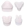1PCS Triangular Plastic Sushi Rice Ball Maker Mould Onigiri Mold Set Kitchen Gadgets Stuff Transparent Bento Accessories