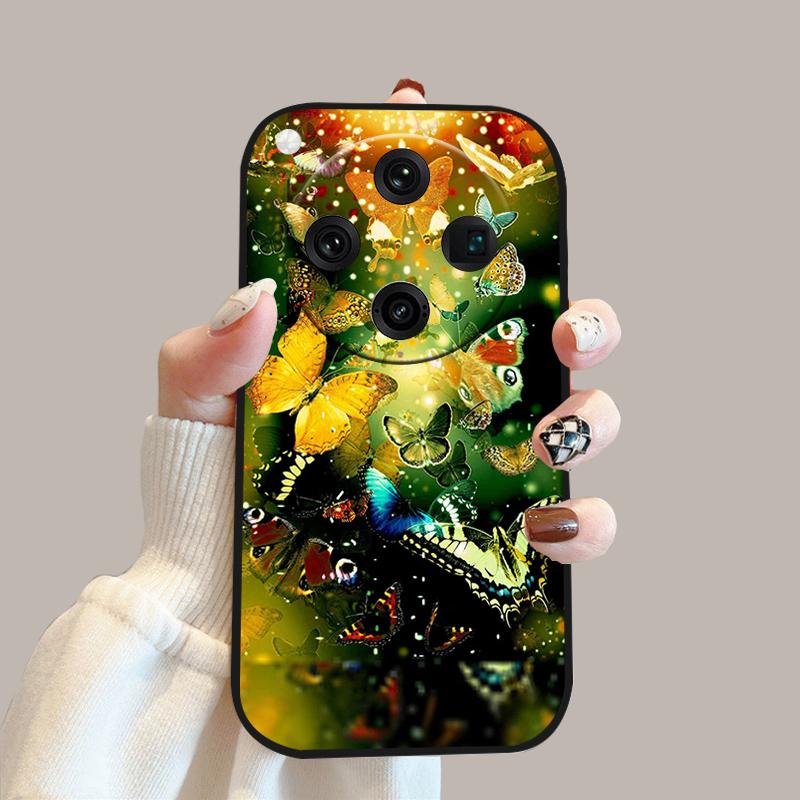 Stylish Phone Case For Oppo Find X8 Pro Coque PKC110 Silicone TPU Soft Cover For Oppo FindX8 5G Phone Shockproof Bumper Fundas