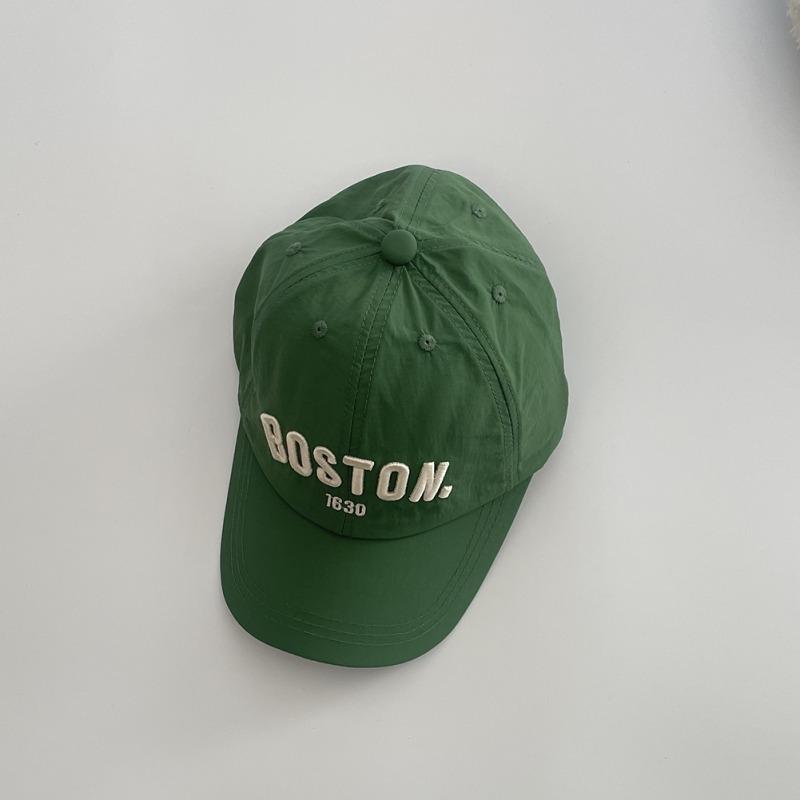 Children Hats Letter Embroidery Baseball Cap Sunshade Hat