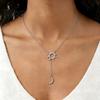 Retro Necklace Sun And Moon for Women Plated Y Romantic