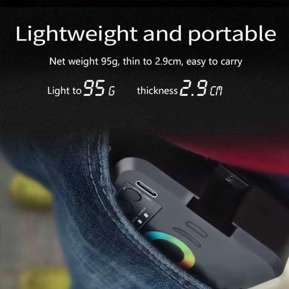 Mini Camera Fill Light Portable Fill Lamp Vlogger LED Video Light Photography