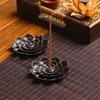 Lotus Shape Lotus Censer Multi-Hole Incense Tray Simple Incense Holder  Temples Home Office
