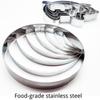Stainless Steel Cutter Two-Sided Bread Mold With Pig Cookie Cutter For Pan Mexicano Dough Bread Shape Cutter For Home Kitchen