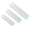 Portable Makeup Brush Organizer Eyebrow Pencil Tableware Chopsticks Transparent With Cover Storage Box Kitchen Accessories