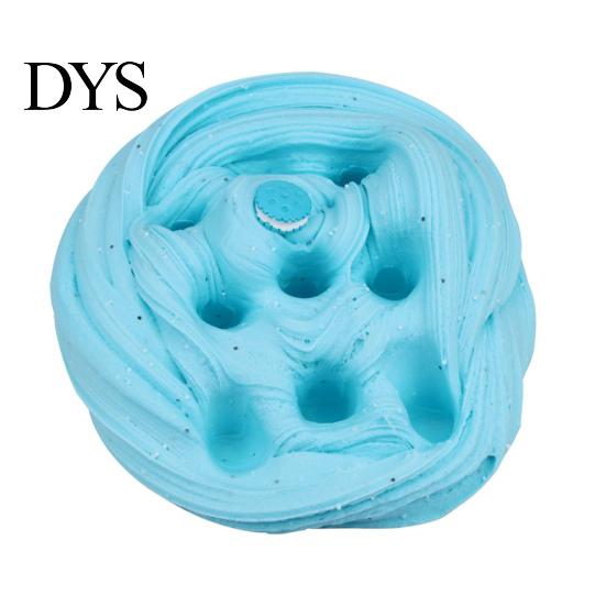 Elastic Squeezing Toy 60ml Biscuit Slime Rebound Portable Display Mold Decompression for Nursery School Fidget